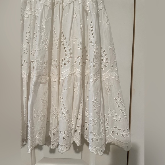 BCBG MAXAZRIA White Eyelet Strapless Dress
Petite - Picture 3 of 9